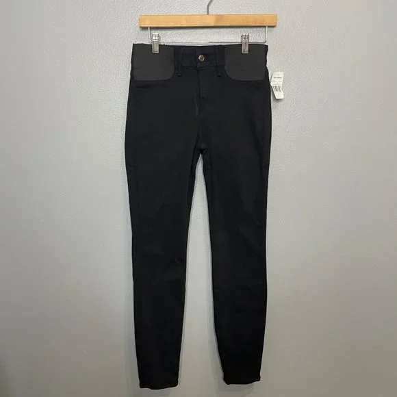 GOOD AMERICAN good mama skinny jeans in black size 2 or 26 - Picture 2 of 7